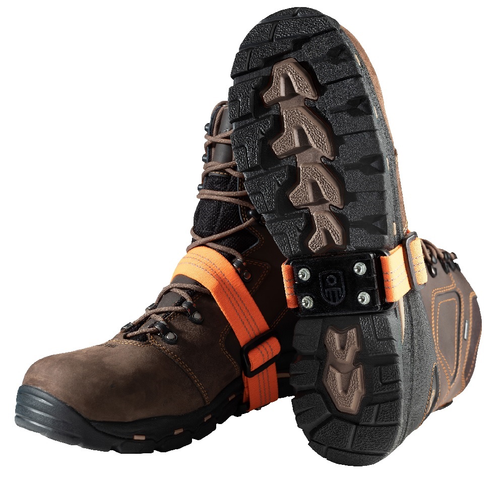 MIDCLEATLGR ICE CLEATS 1/2 INCH CARBON STEEL SPIKES - Ice Traction